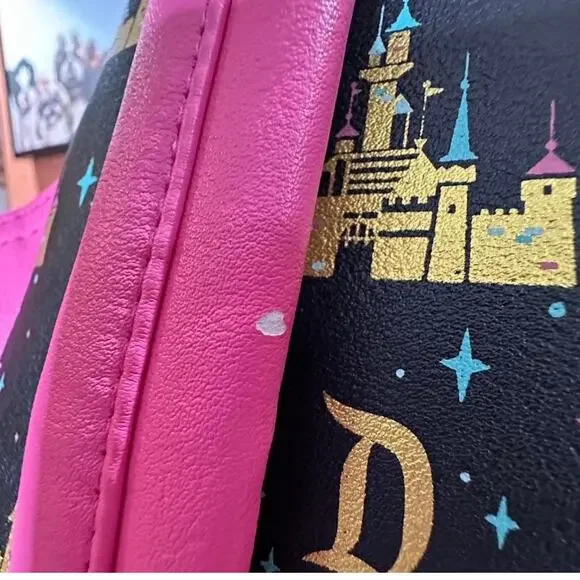 Loungefly Parks Exclusive Disneyland Castle Mini Backpack - Picture 6 of 8